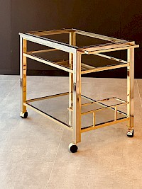 Belgo chrome trolley/bar