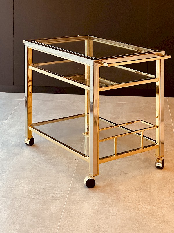 Belgo chrome trolley/bar