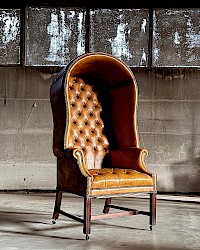 Chesterfield porter's/hood chair