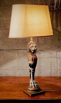 Regency-Inspired Lion Table Lamp