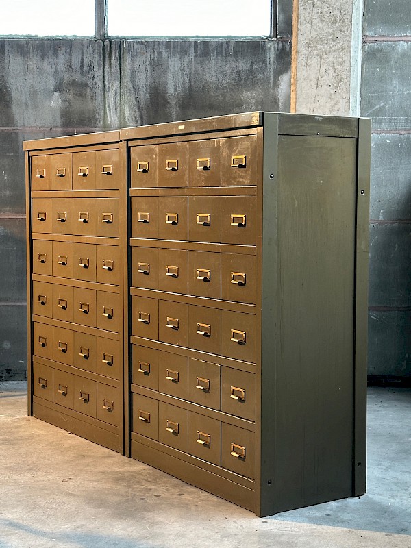 Two 50s Acior file cabinets