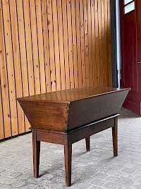 French 19th century bakery table