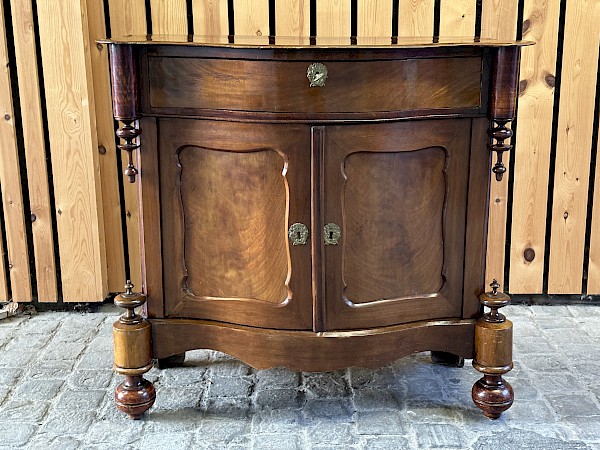 Biedermeier penant cupboard