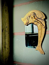 Art Nouveau mirror by G. Claerhout