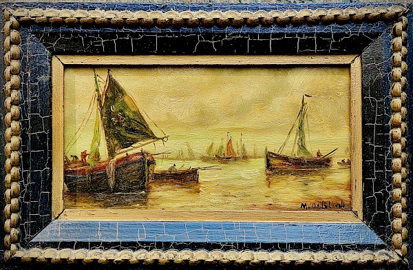 Maritime Painting by M. Blieck