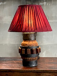 wagon wheel hub lamp