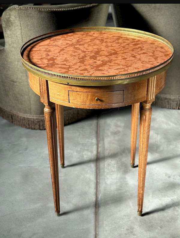 Louis XVI style bouillotte table