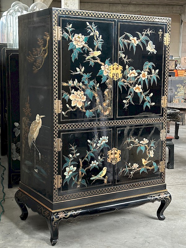 Chinese lacquer cabinet