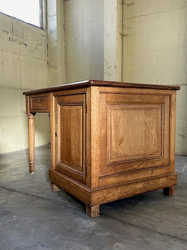 19th century oak desk