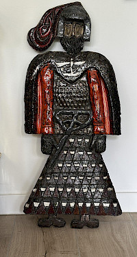 Ceramic giant Rollarius of Roeselaere by Rogier Vandeweghe 1950s