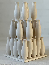 "Coral 50 Tulips" vase by Norman Trapman for Pols Potten