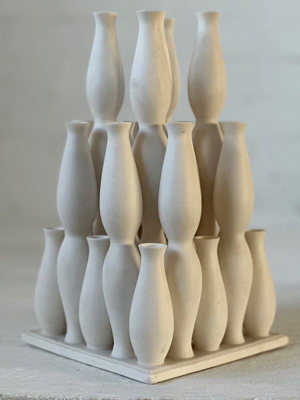 "Coral 50 Tulips" vase by Norman Trapman for Pols Potten