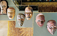 A Gallery of African Masks