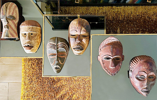 A Gallery of African Masks