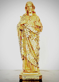 Golden Pushpin Jesus